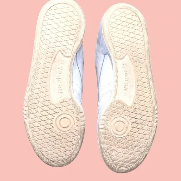 REEBOK Club C 85 - White Orange Flare (Women's 10) - Picture 6 of 12